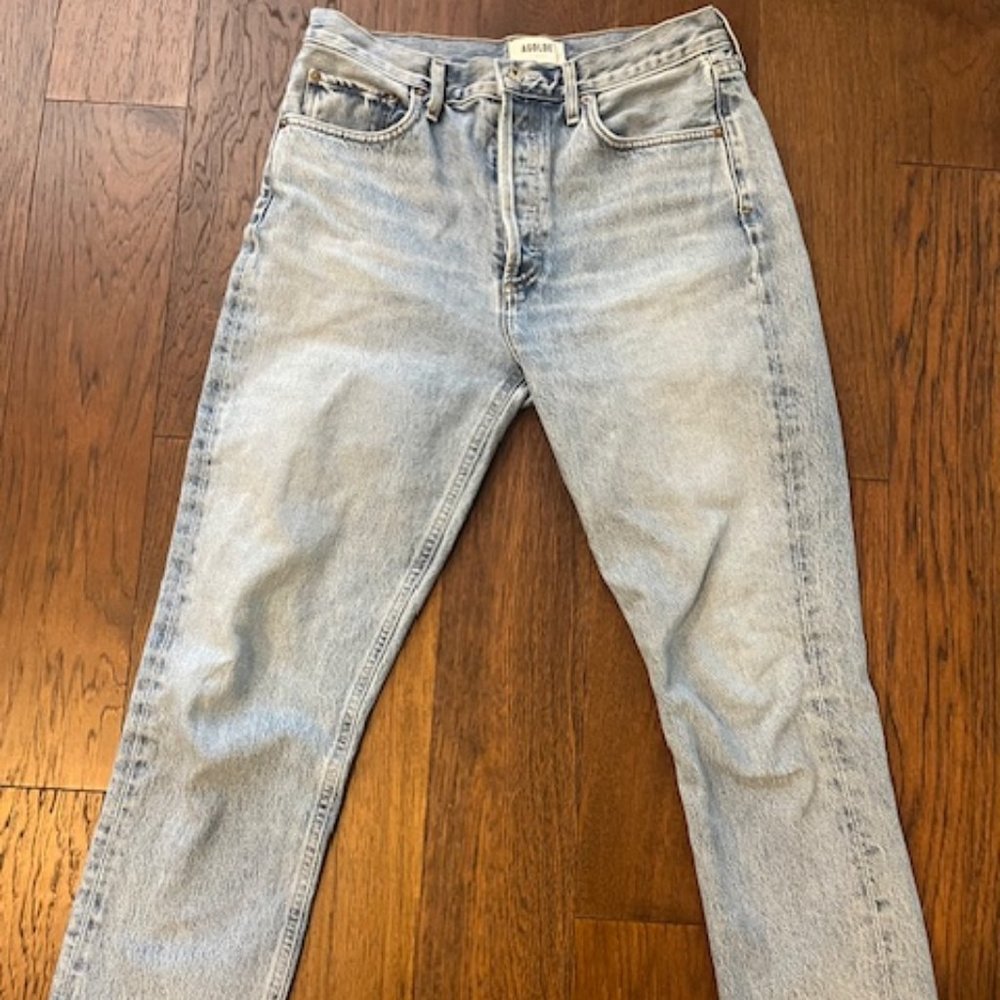 AGOLDE Riley Crop Jeans